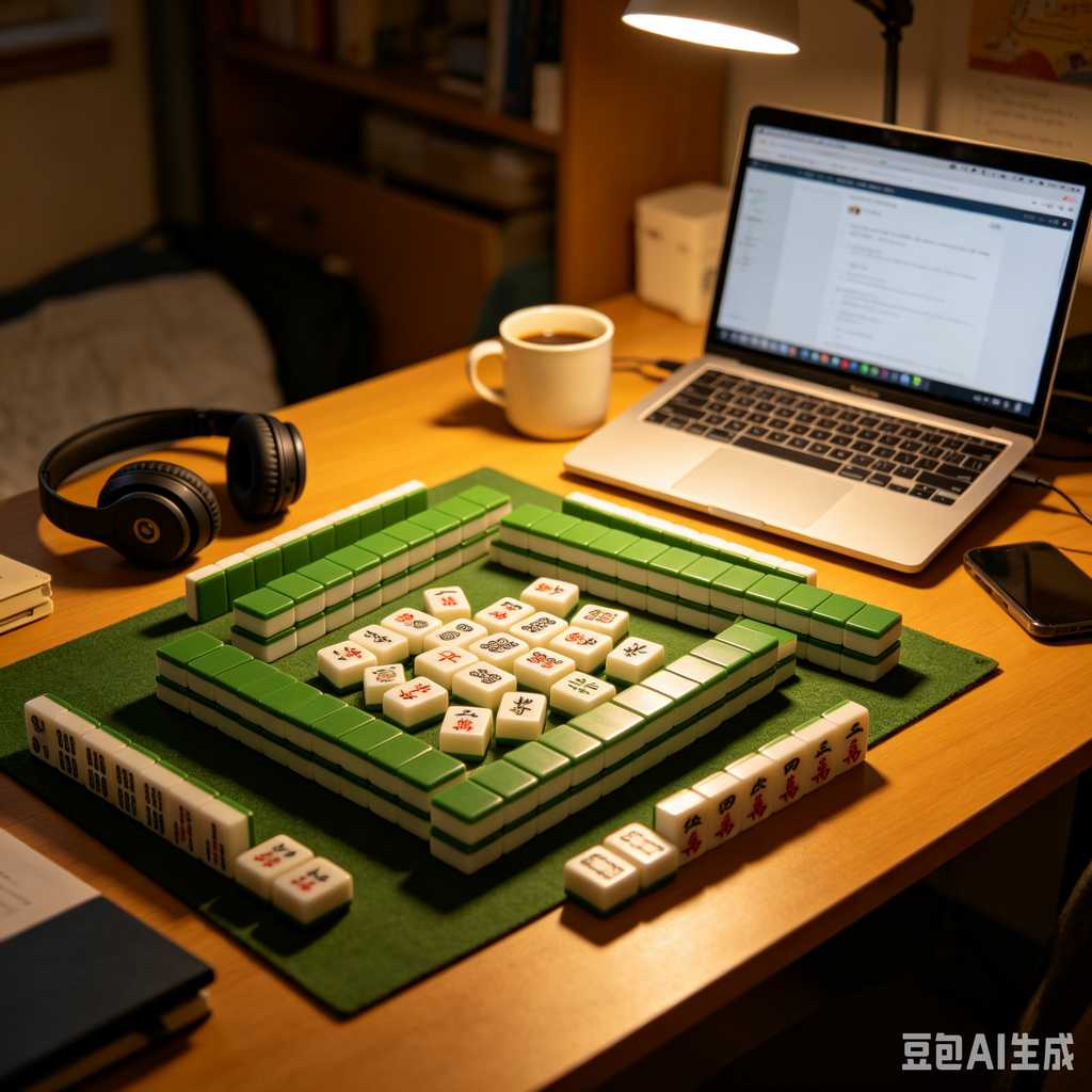 vintage gift mahjong set