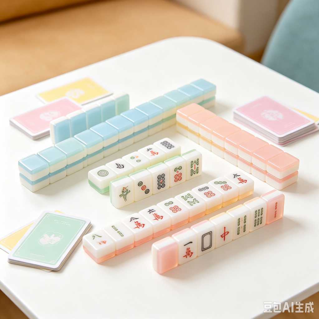 classic text mahjong set