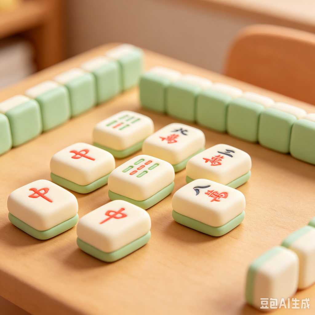 latest style mahjong tiles